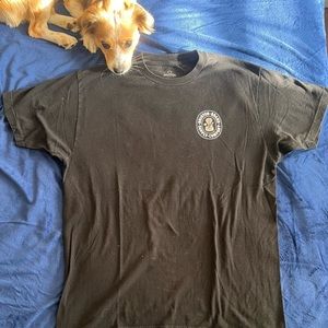 Brixton clothing co - black T shirt- youth size L